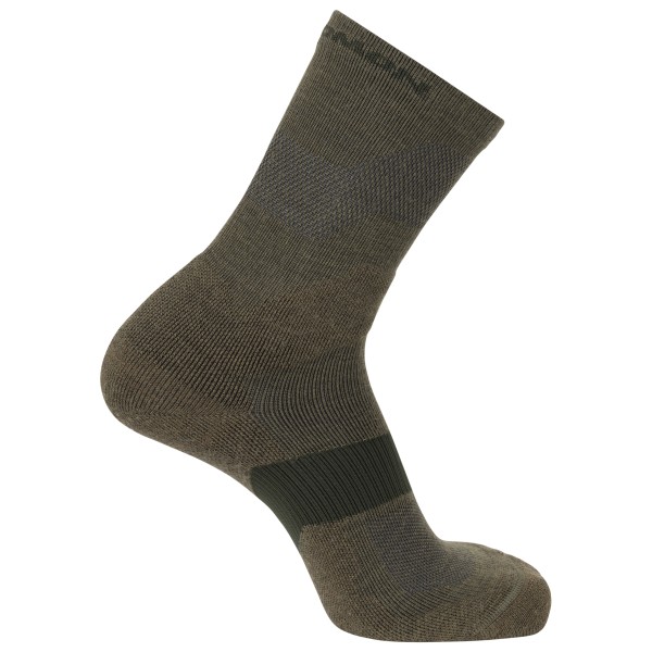 Salomon - X Ultra Crew - Wandersocken Gr 36-38 braun von Salomon