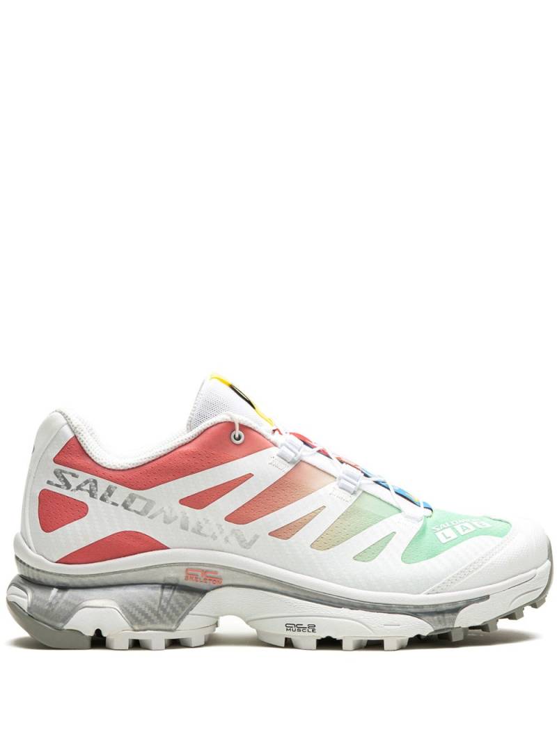 Salomon XT-4 OG "Green Ash Coral" sneakers - White von Salomon