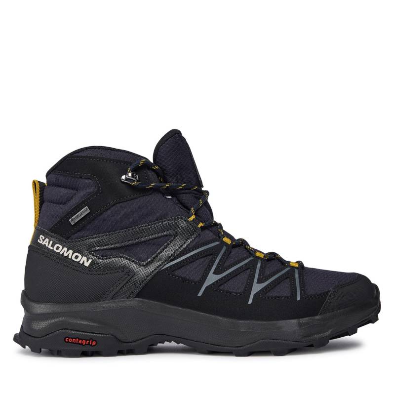 Trekkingschuhe Salomon Daintree Mid Gtx GORE-TEX L41678400 Dunkelblau von Salomon