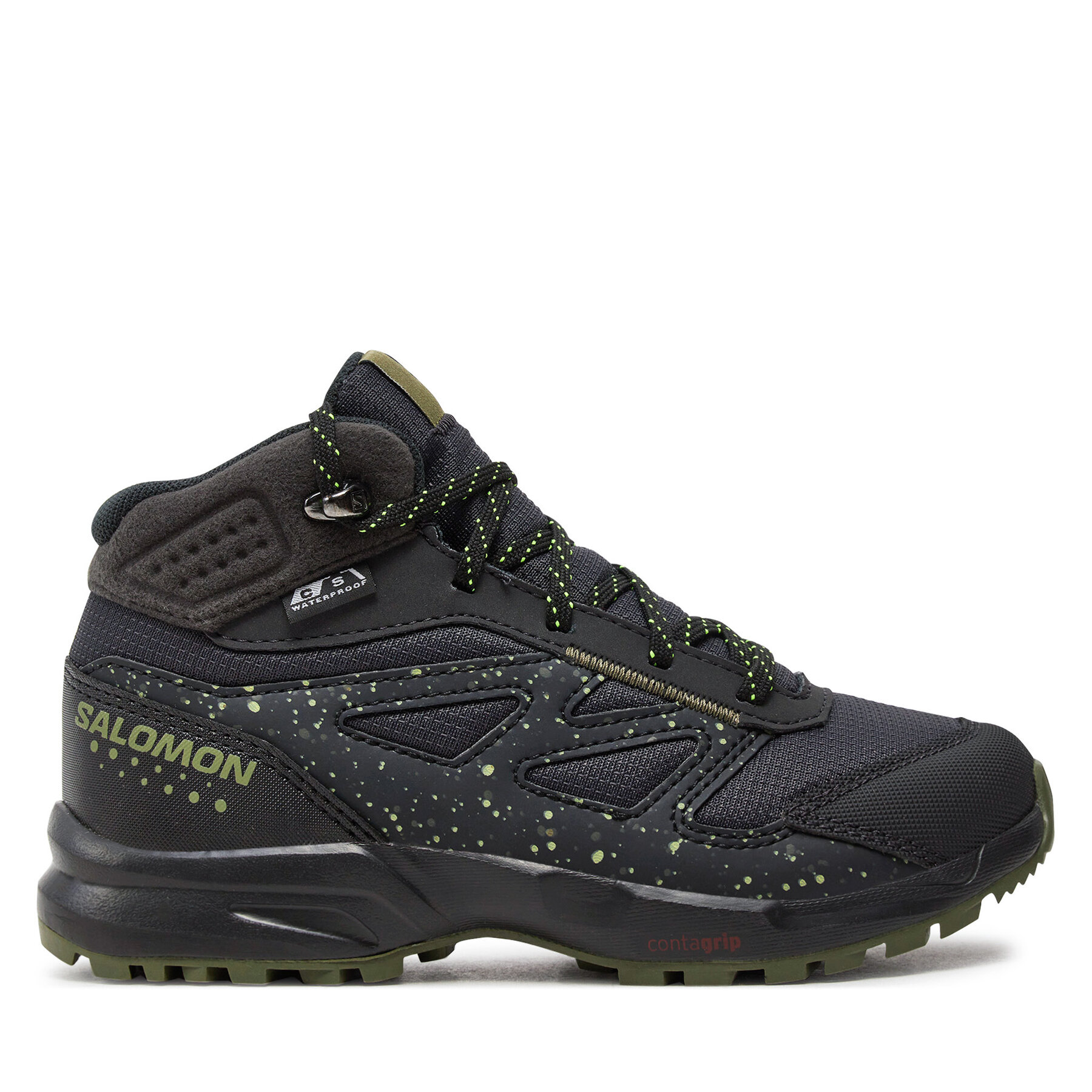 Trekkingschuhe Salomon Outway Mid Climasalomon™ Waterproof L47283500 Schwarz von Salomon