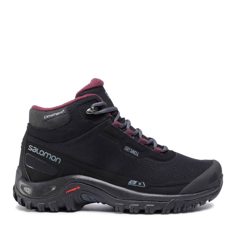 Trekkingschuhe Salomon Shelter Cs Wp W 411105 21 V0 Schwarz von Salomon