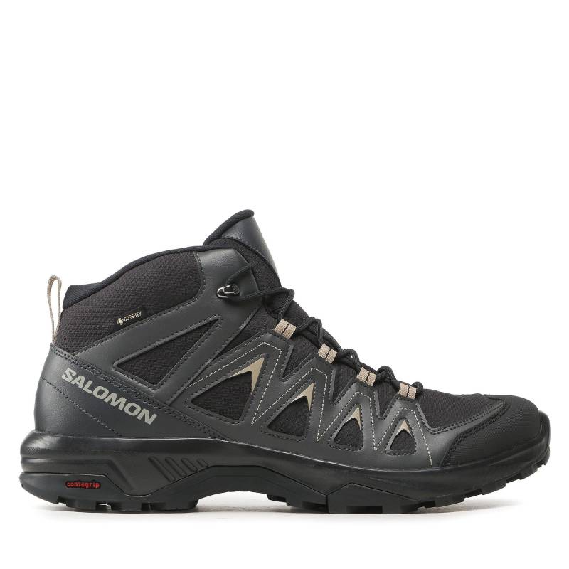 Trekkingschuhe Salomon X Braze Mid GORE-TEX L47174800 Schwarz von Salomon