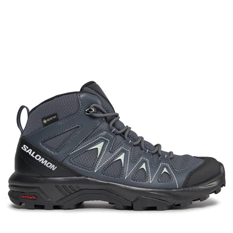 Trekkingschuhe Salomon X Braze Mid GORE-TEX L47181100 Schwarz von Salomon