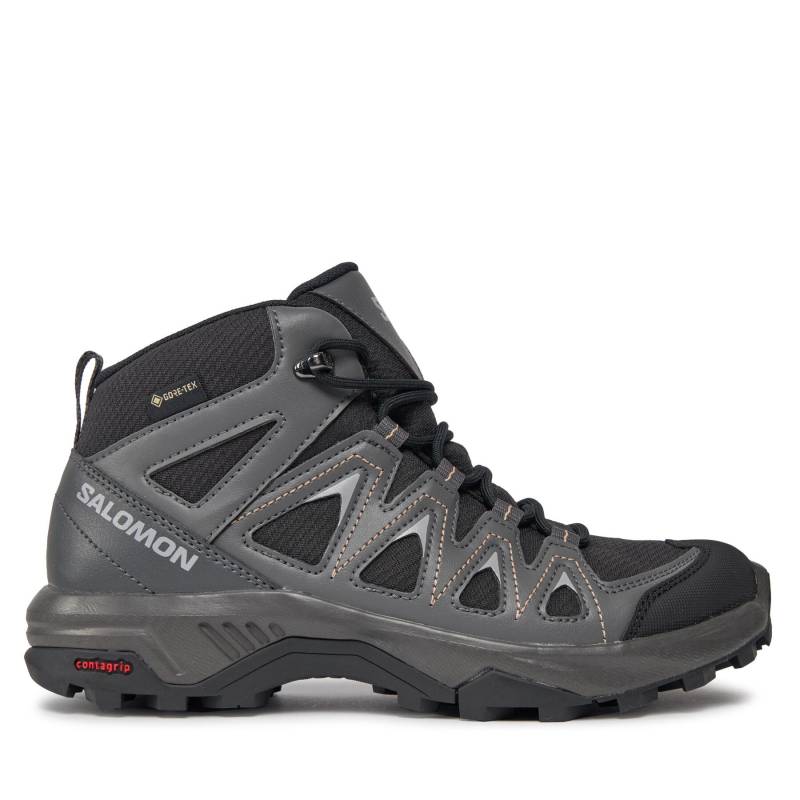 Trekkingschuhe Salomon X Braze Mid GORE-TEX L47181200 Schwarz von Salomon