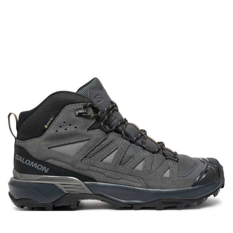 Trekkingschuhe Salomon X Ultra 360 Leather Mid Gore-Tex L47570800 Schwarz von Salomon