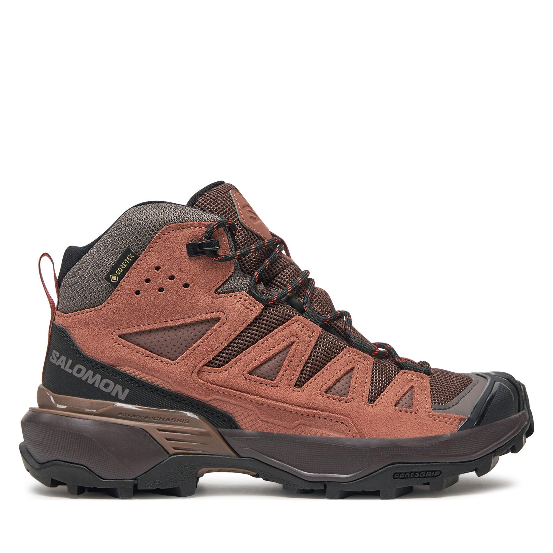 Trekkingschuhe Salomon X Ultra 360 Leather Mid Gore-Tex L47571000 Braun von Salomon