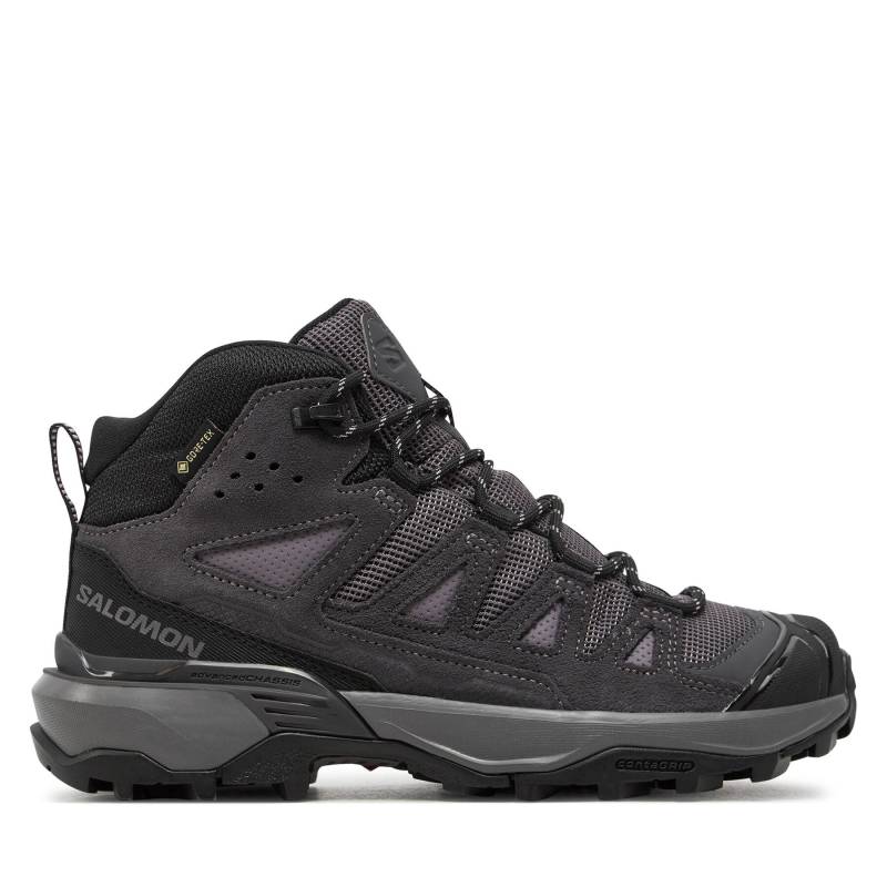 Trekkingschuhe Salomon X Ultra 360 Leather Mid Gore-Tex L47571100 Grau von Salomon