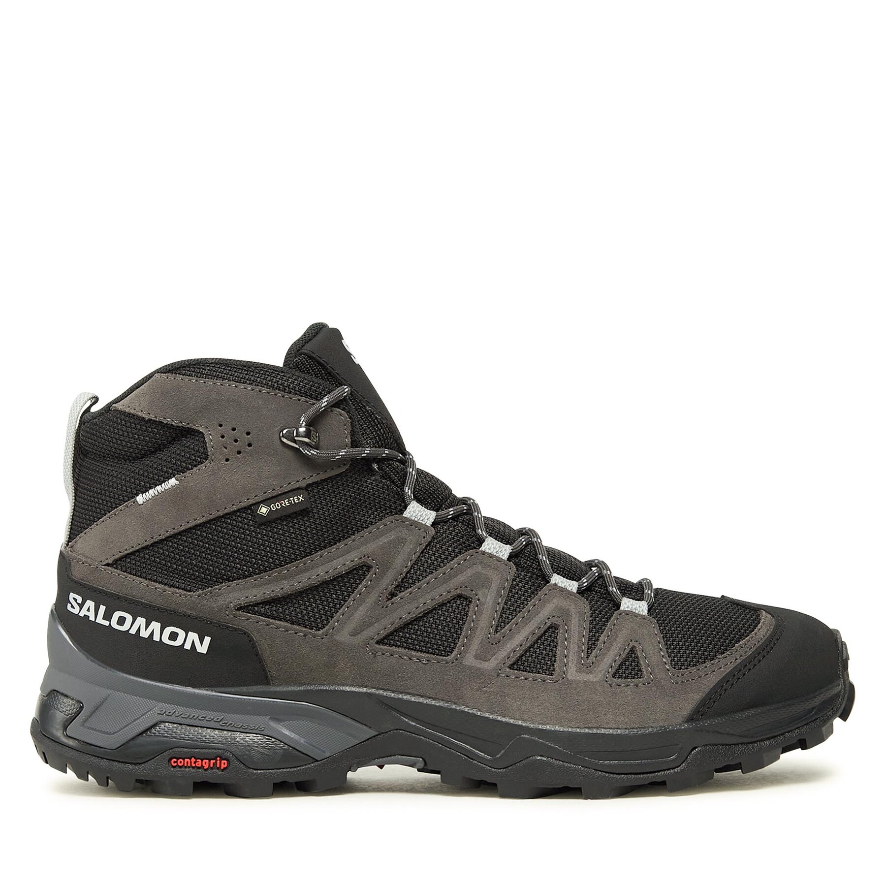 Trekkingschuhe Salomon X Ward Leather Mid GORE-TEX L47181700 Grau von Salomon