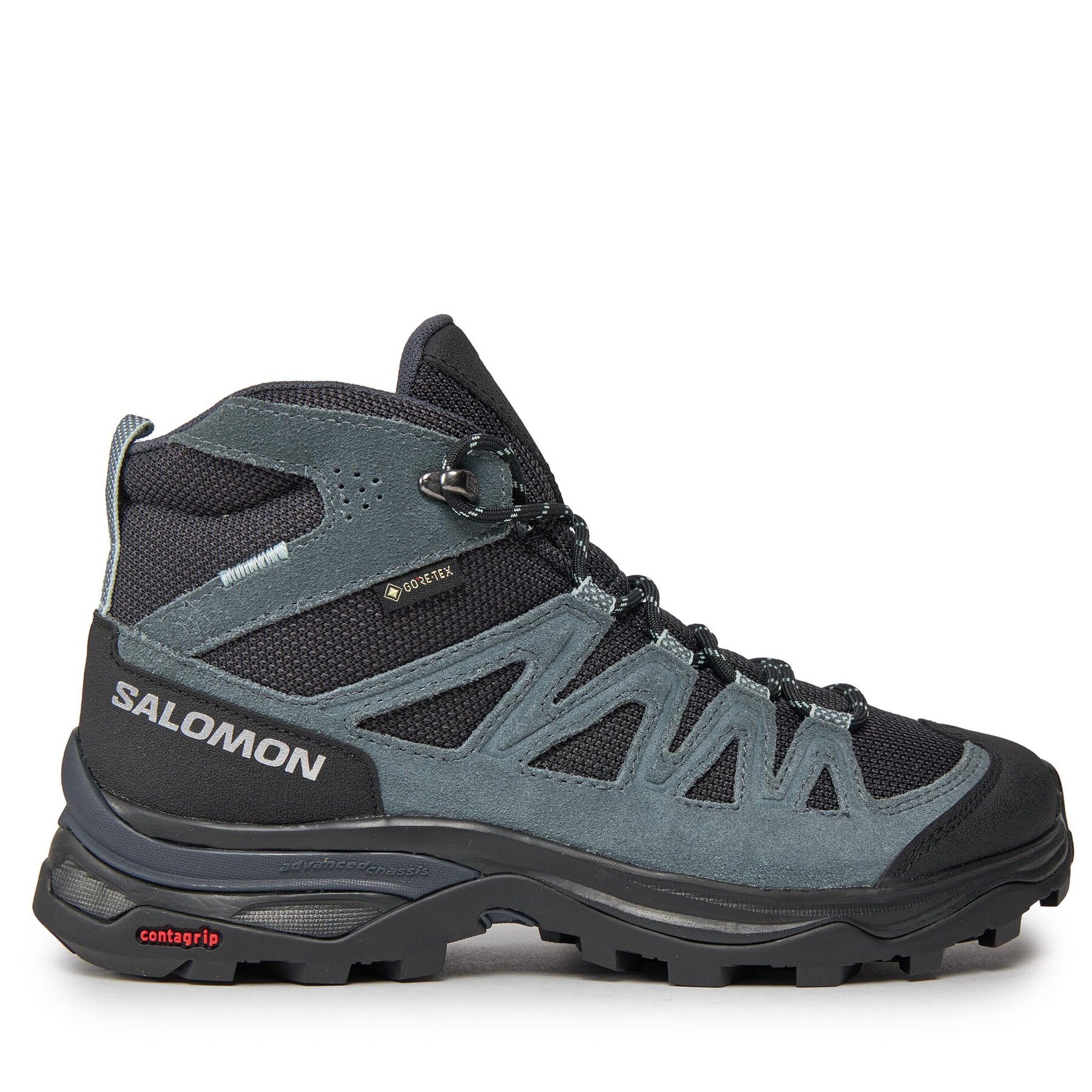 Trekkingschuhe Salomon X Ward Leather Mid GORE-TEX L47182000 Blau von Salomon
