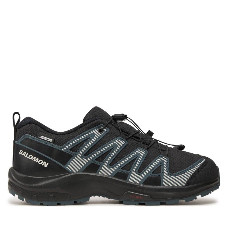 Trekkingschuhe Salomon Xa Pro V8 Waterproof L47568000 Schwarz von Salomon