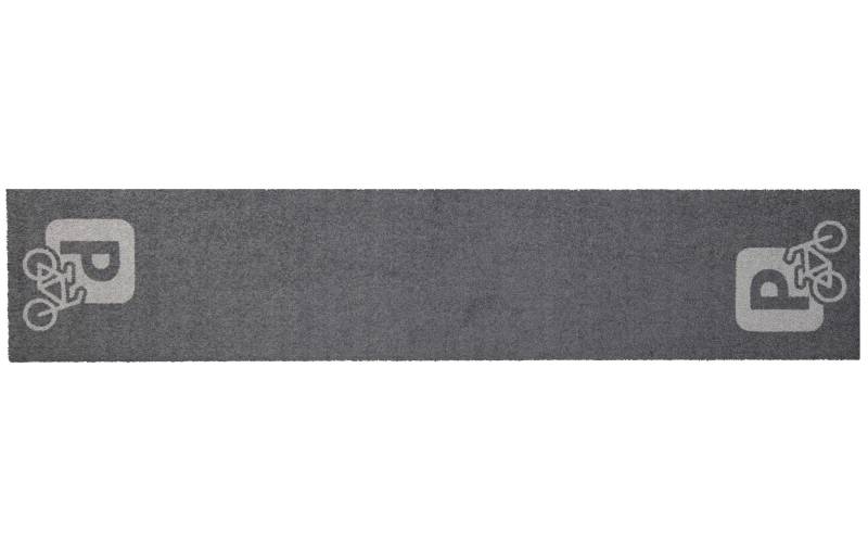Salonloewe Fussmatte »Bike Parking grey Fussmatte«, quadratisch, - mm Höhe von Salonloewe