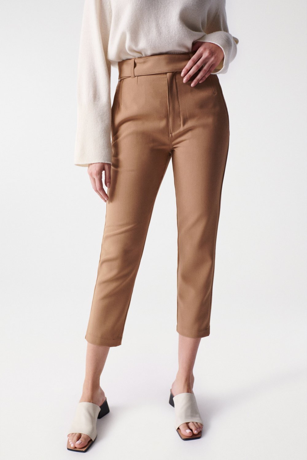 Salsa Chinohose »Salsa Jeans Chinohose Chino Cropped Slim High Waist« Salsa Chinohose »Salsa Jeans Chinohose Chino Cropped Slim High Waist« von Salsa