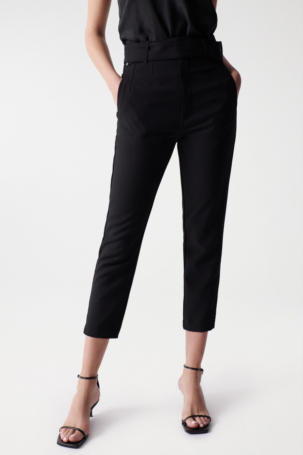 Salsa Chinohose »Salsa Jeans Chinohose Chino Cropped Slim High Waist« Salsa Chinohose »Salsa Jeans Chinohose Chino Cropped Slim High Waist« von Salsa
