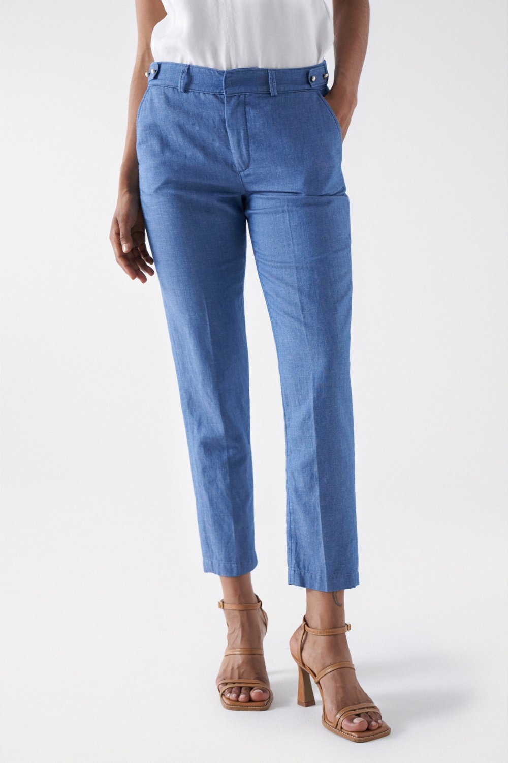 Salsa Chinohose »Salsa Jeans Hosen Chino Lightdenim« Salsa Chinohose »Salsa Jeans Hosen Chino Lightdenim« von Salsa