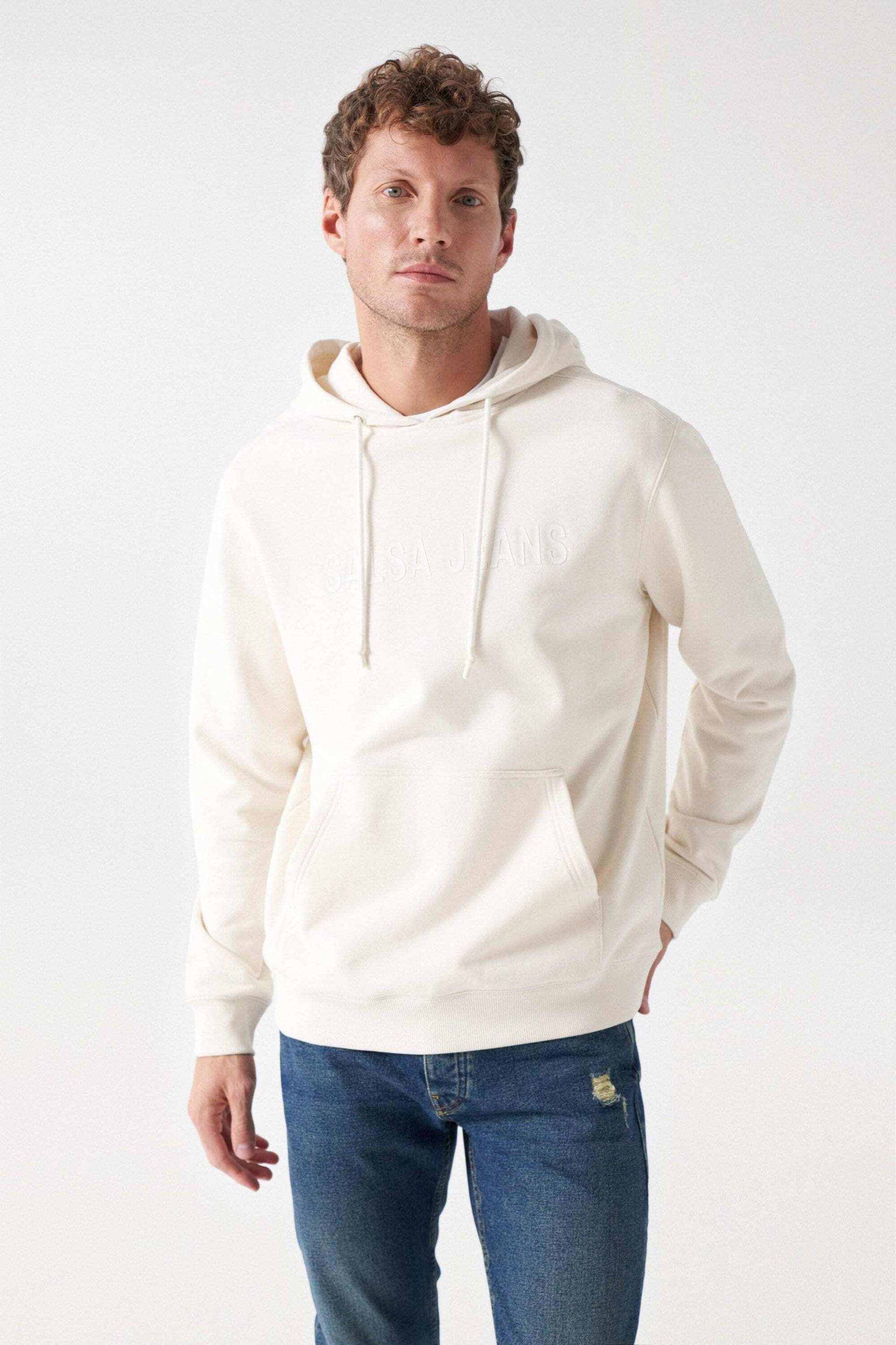 Salsa Kurzarmpullover »Kapuzenpullover French Terry Branding Hoodie« Salsa Kurzarmpullover »Kapuzenpullover French Terry Branding Hoodie« von Salsa