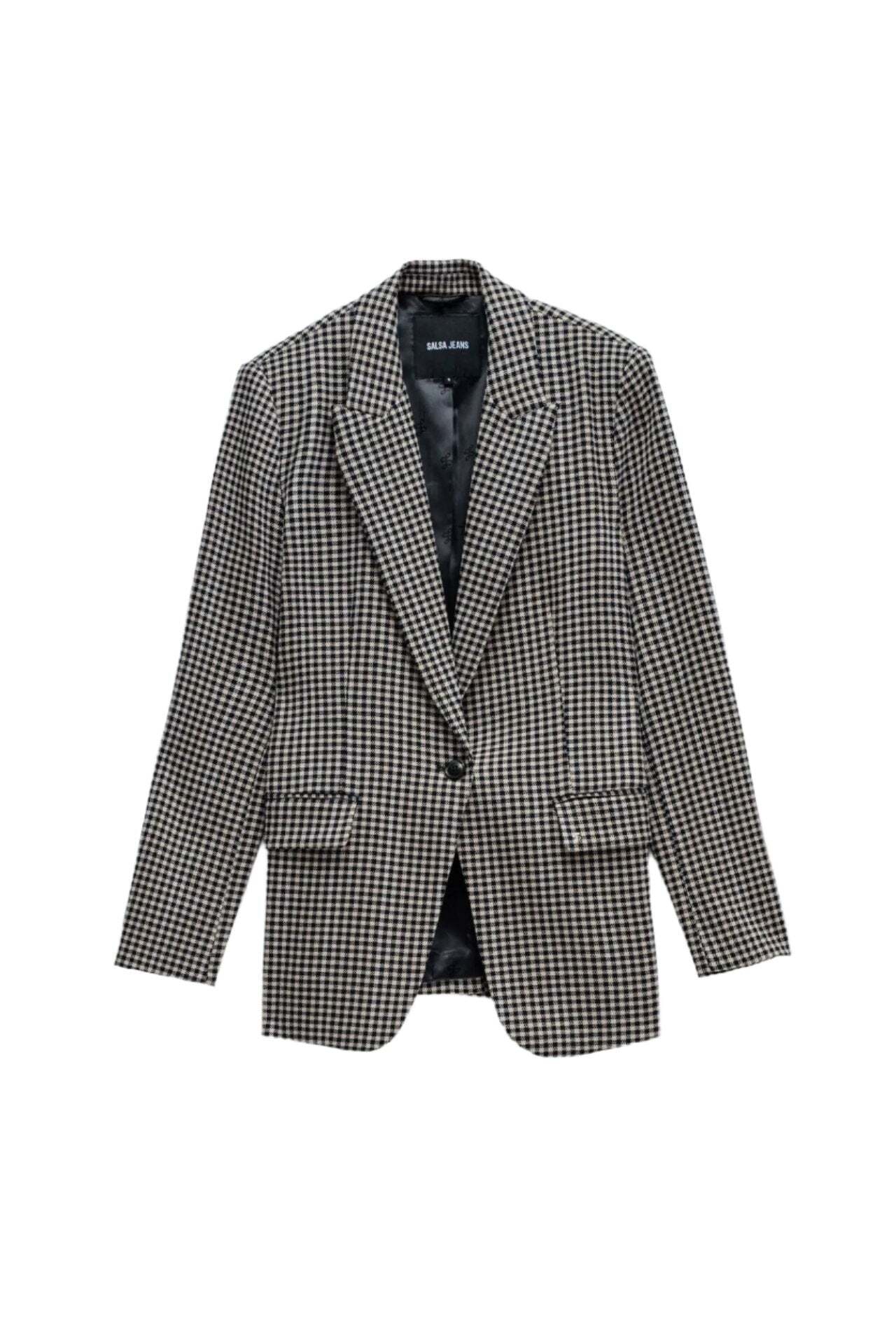 Salsa Kurzjacke »Salsa Jeans Blazer Checkered Suit Blazer« von Salsa