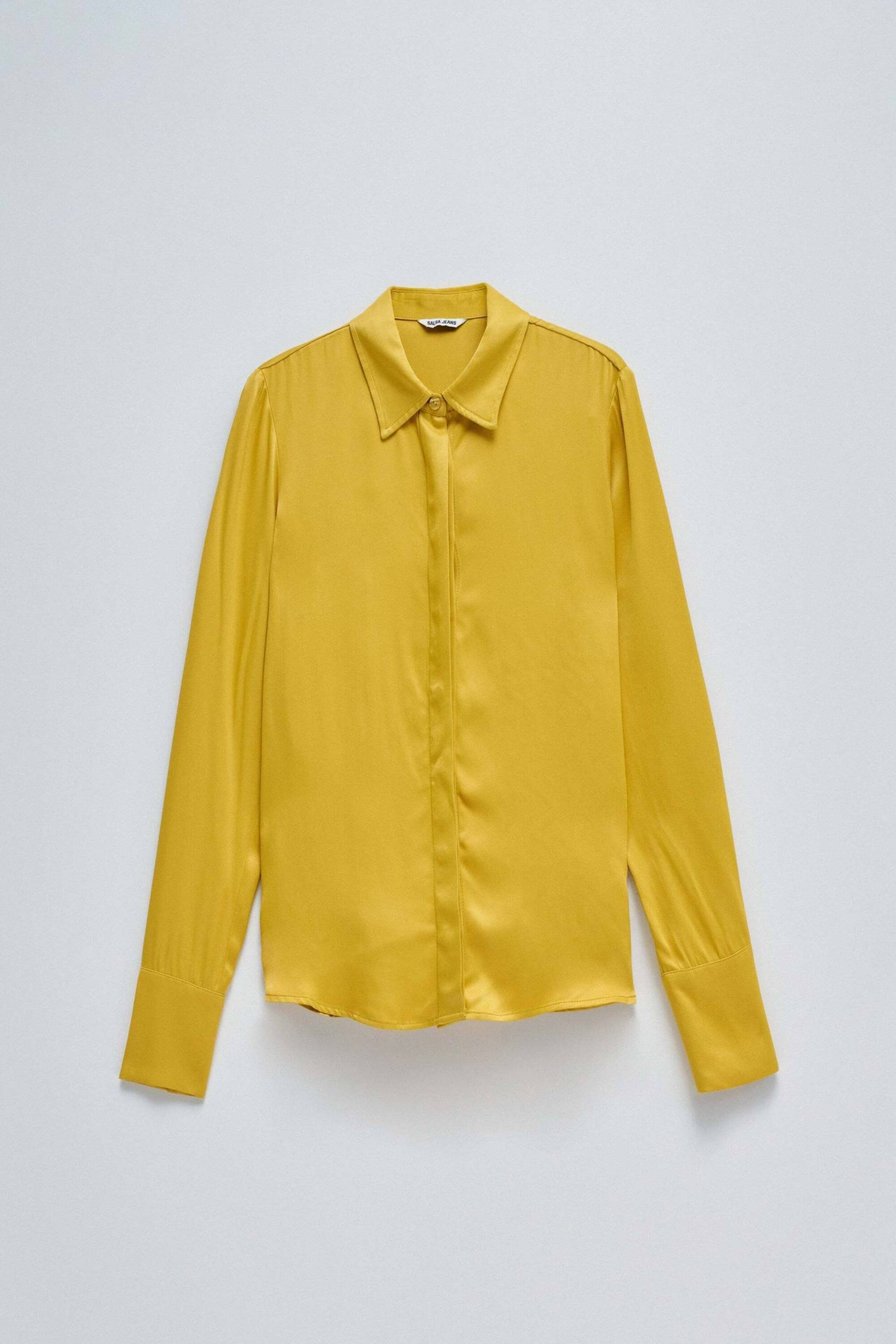 Salsa Langarmbluse »Salsa Jeans Langarmbluse Satin Basic Shirt with Placket Detail« Salsa Langarmbluse »Salsa Jeans Langarmbluse Satin Basic Shirt with Placket Detail« von Salsa