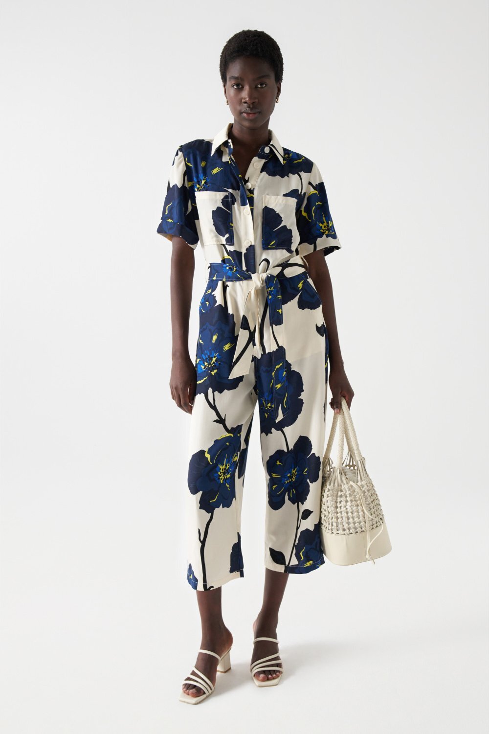 Salsa Overall »Overall Belted Floral-Print Jumpsuit« Salsa Overall »Overall Belted Floral-Print Jumpsuit« von Salsa
