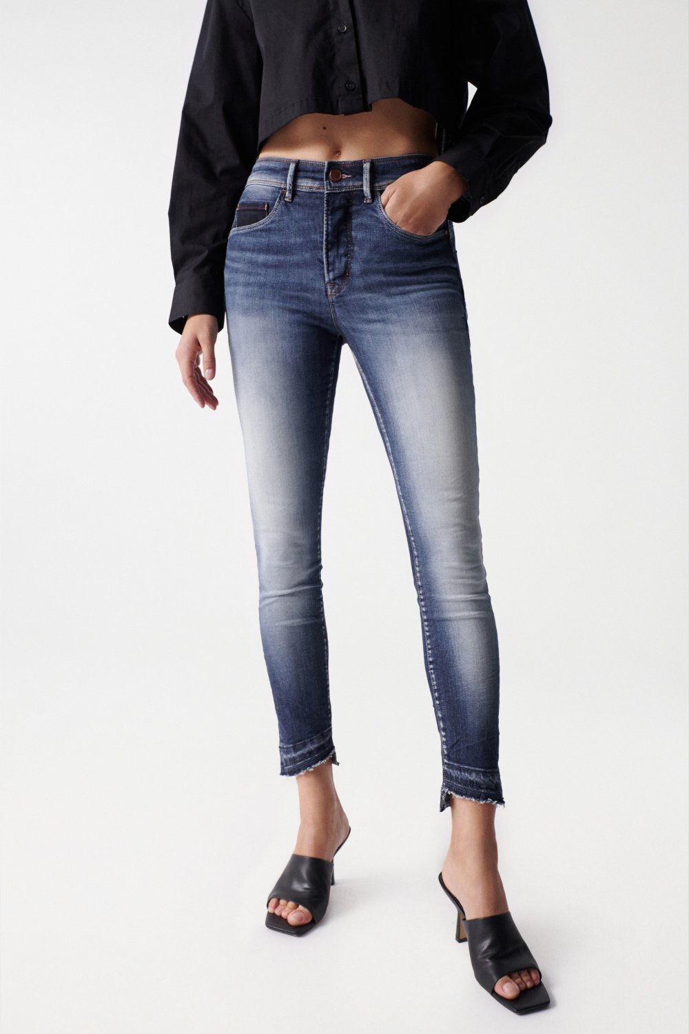 Salsa Skinny-fit-Jeans »Salsa Jeans Jeans Secret Glamour Cropped« von Salsa