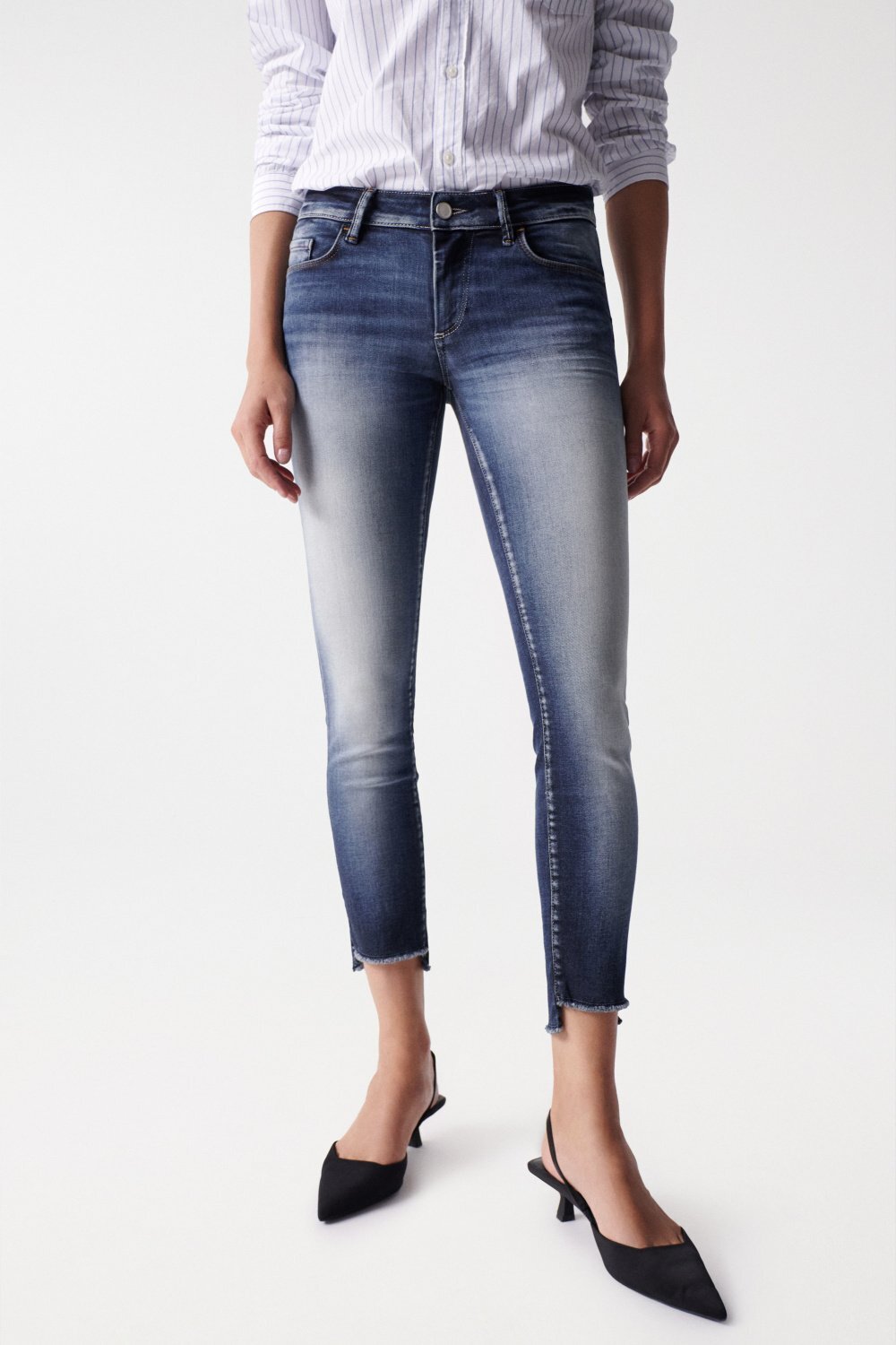 Salsa Skinny-fit-Jeans »JeansWonderCroppedSkinny« von Salsa