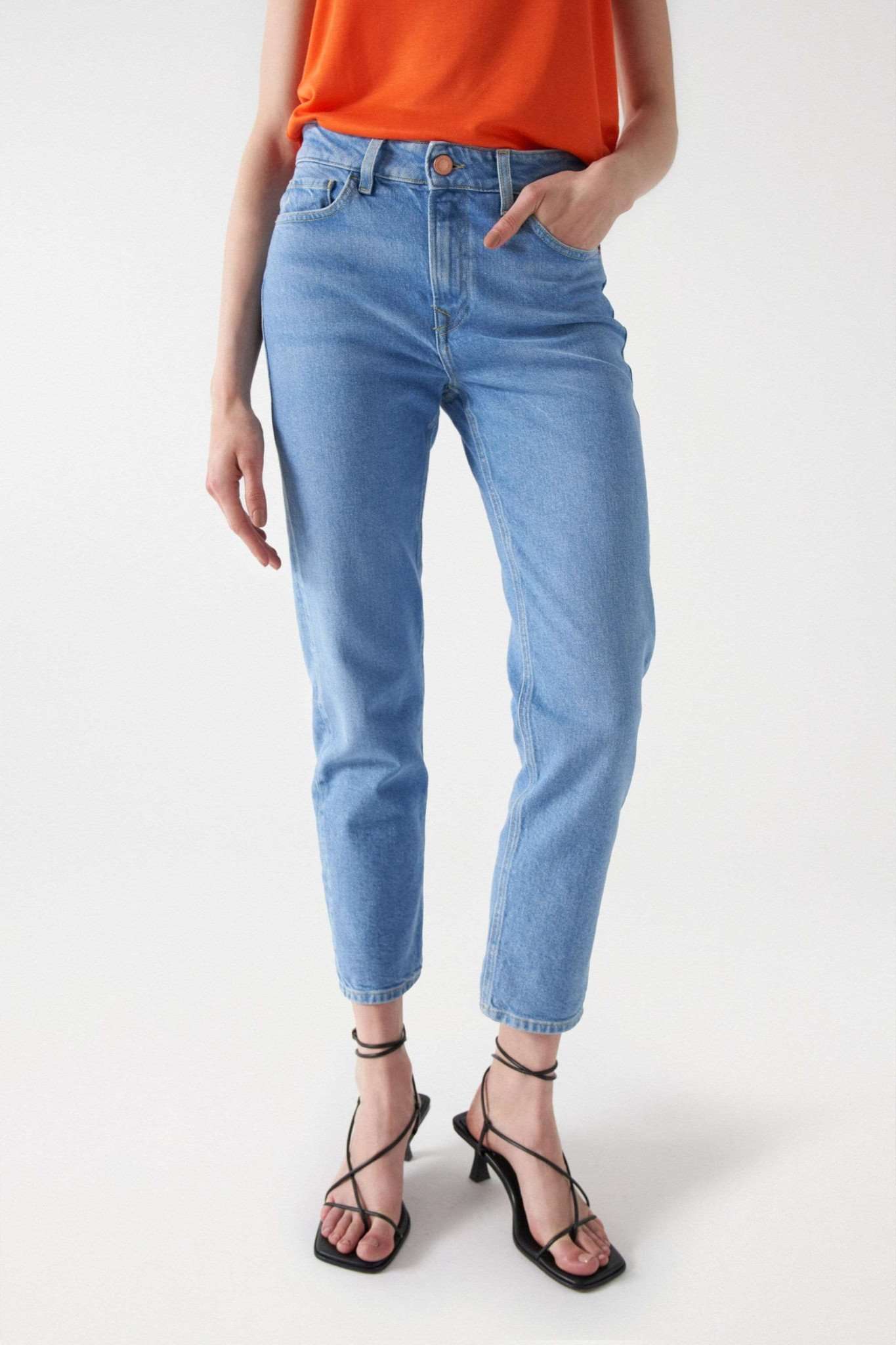 Salsa Slim-fit-Jeans »Jeans Slim Fit True Cropped Slim« von Salsa