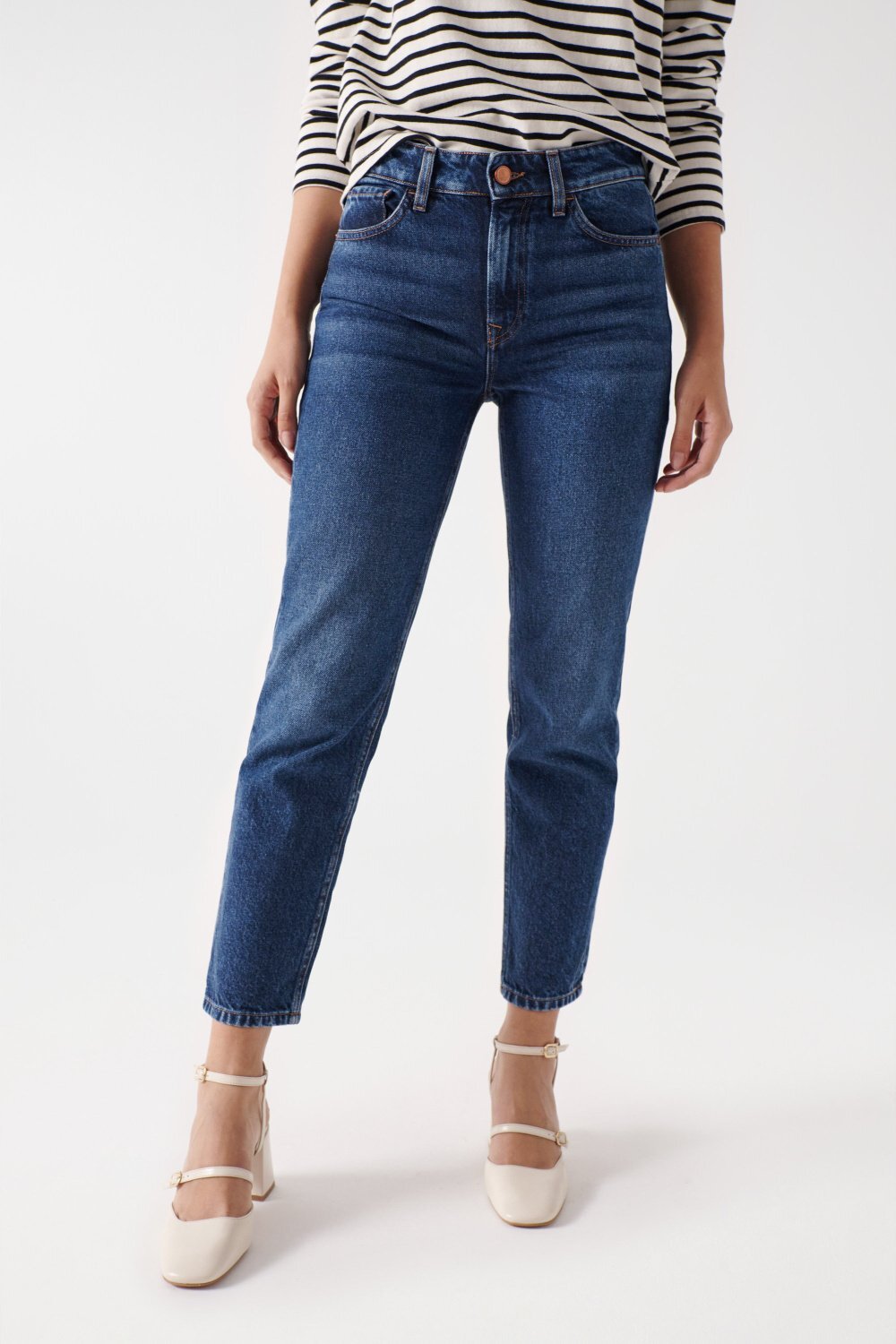 Salsa Slim-fit-Jeans »Jeans Slim Fit True Cropped Slim« von Salsa