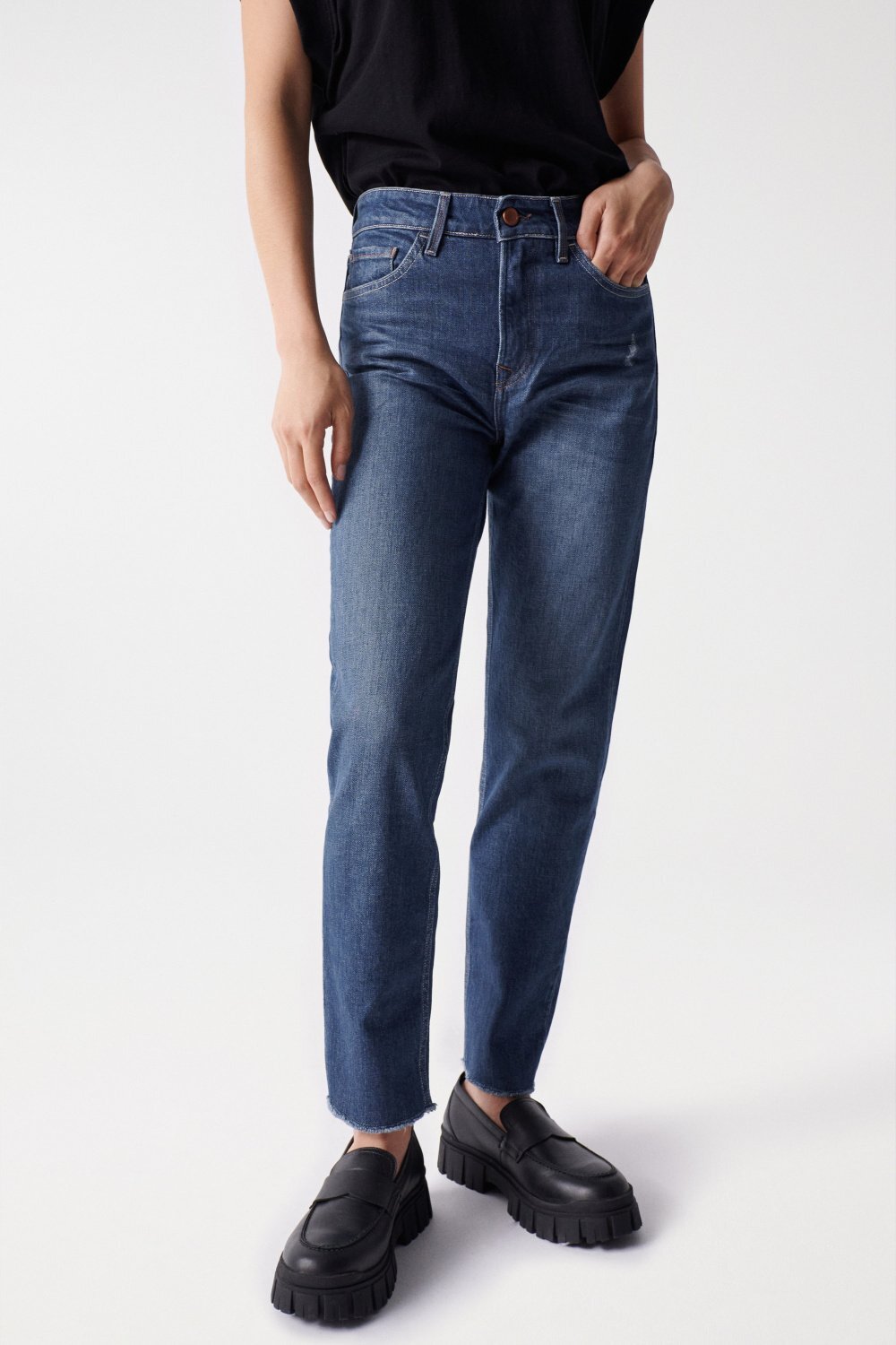 Salsa Slim-fit-Jeans »Salsa Jeans Jeans True Cropped Slim« von Salsa