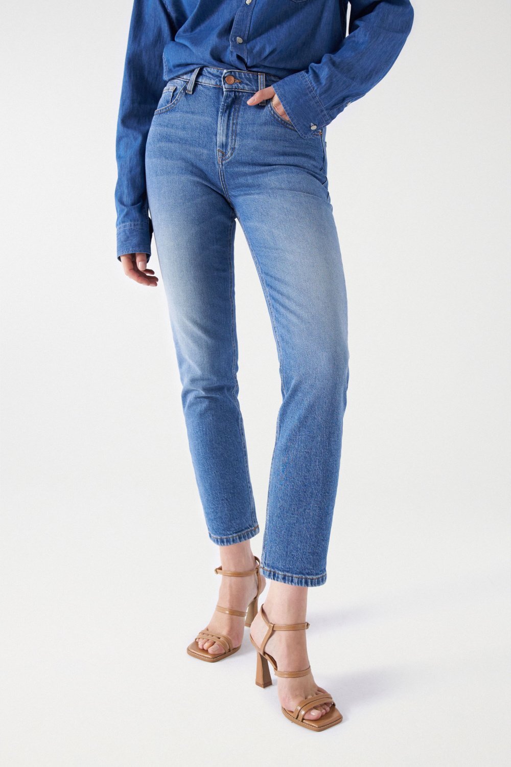 Salsa Slim-fit-Jeans »Salsa Jeans Jeans True Cropped Slim« von Salsa