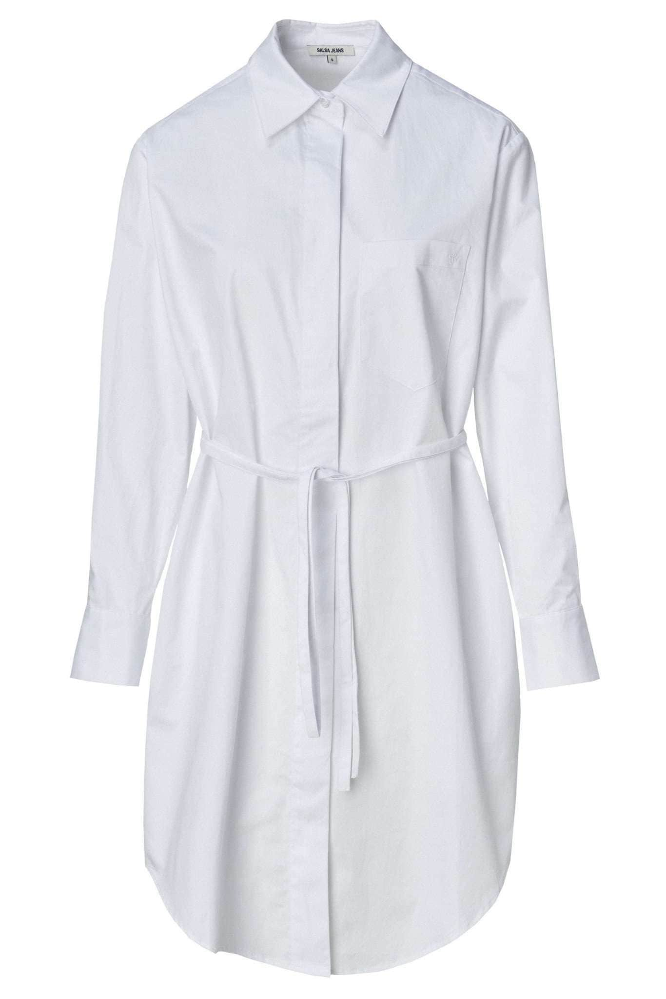 Salsa Sommerkleid »Kleider Popeline Belted Shirt Dress« von Salsa