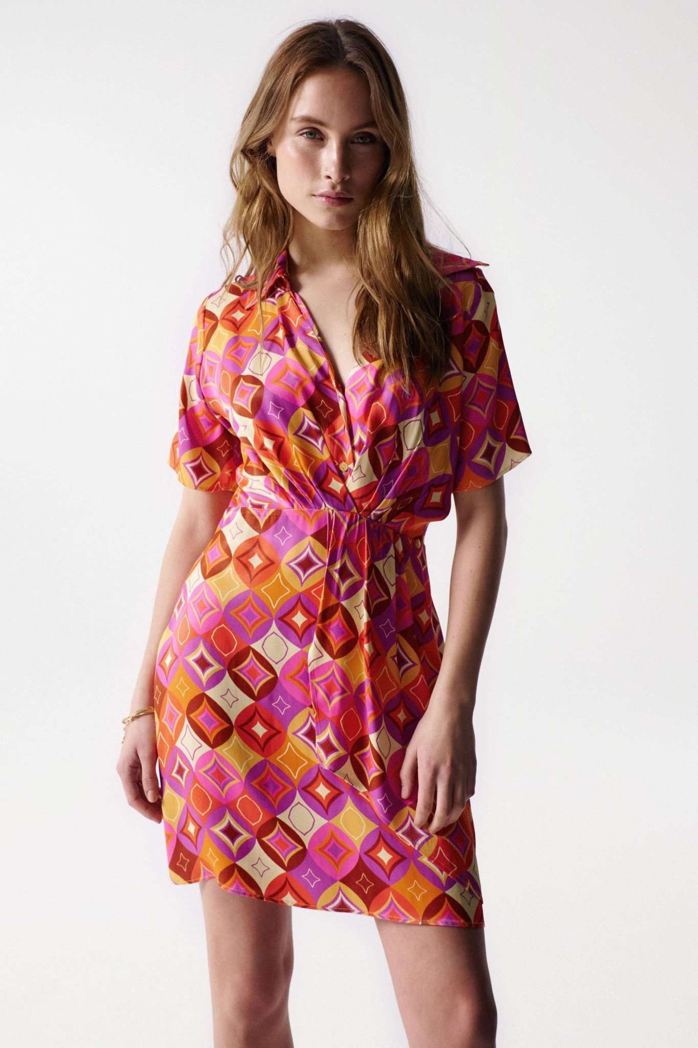 Salsa Sommerkleid »Kleider Printed Satin Dress« von Salsa