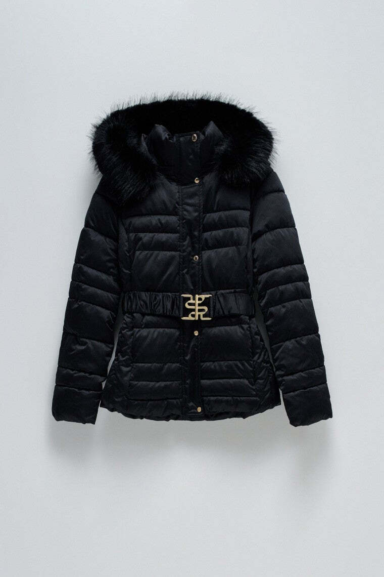 Salsa Steppjacke »Salsa Jeans Steppjacke Short Puffer Coat With Fur Hood« Salsa Steppjacke »Salsa Jeans Steppjacke Short Puffer Coat With Fur Hood« von Salsa