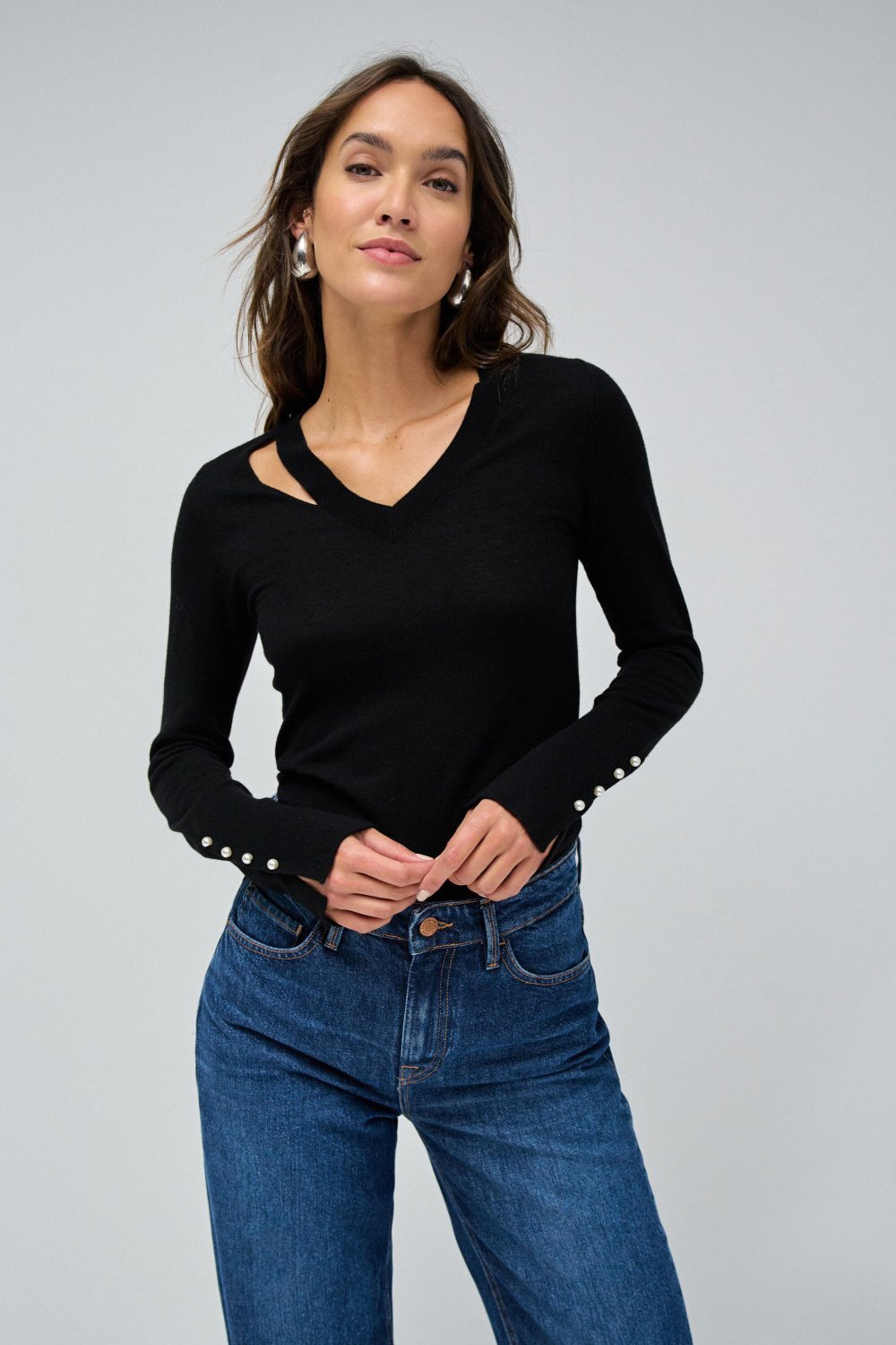 Salsa Strickpullover »Salsa Jeans Pullover Long-Sleeve Sweater« von Salsa