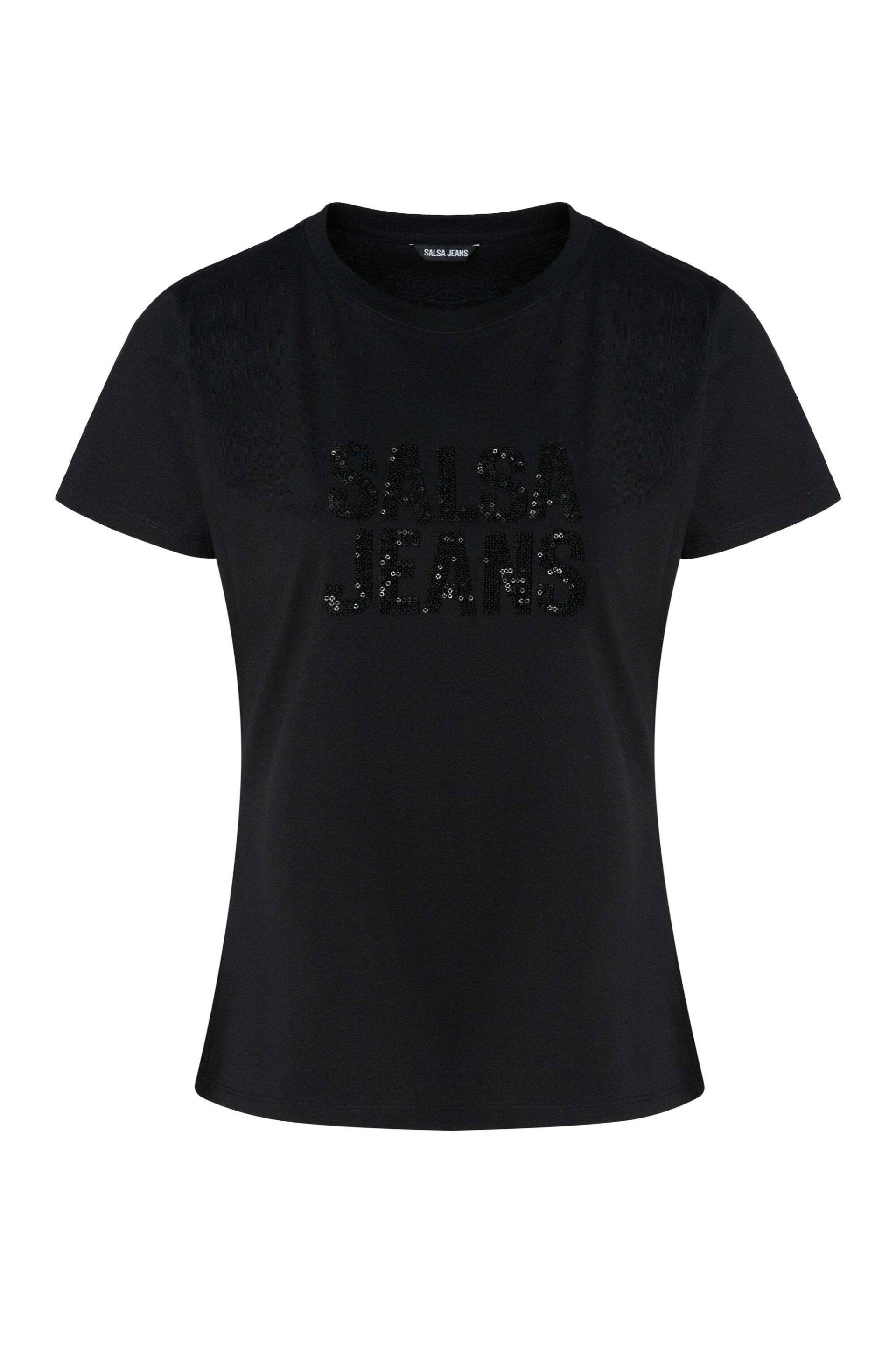 Salsa T-Shirt »Salsa Jeans T-Shirts Embroidered Logo T-Shirt« Salsa T-Shirt »Salsa Jeans T-Shirts Embroidered Logo T-Shirt« von Salsa