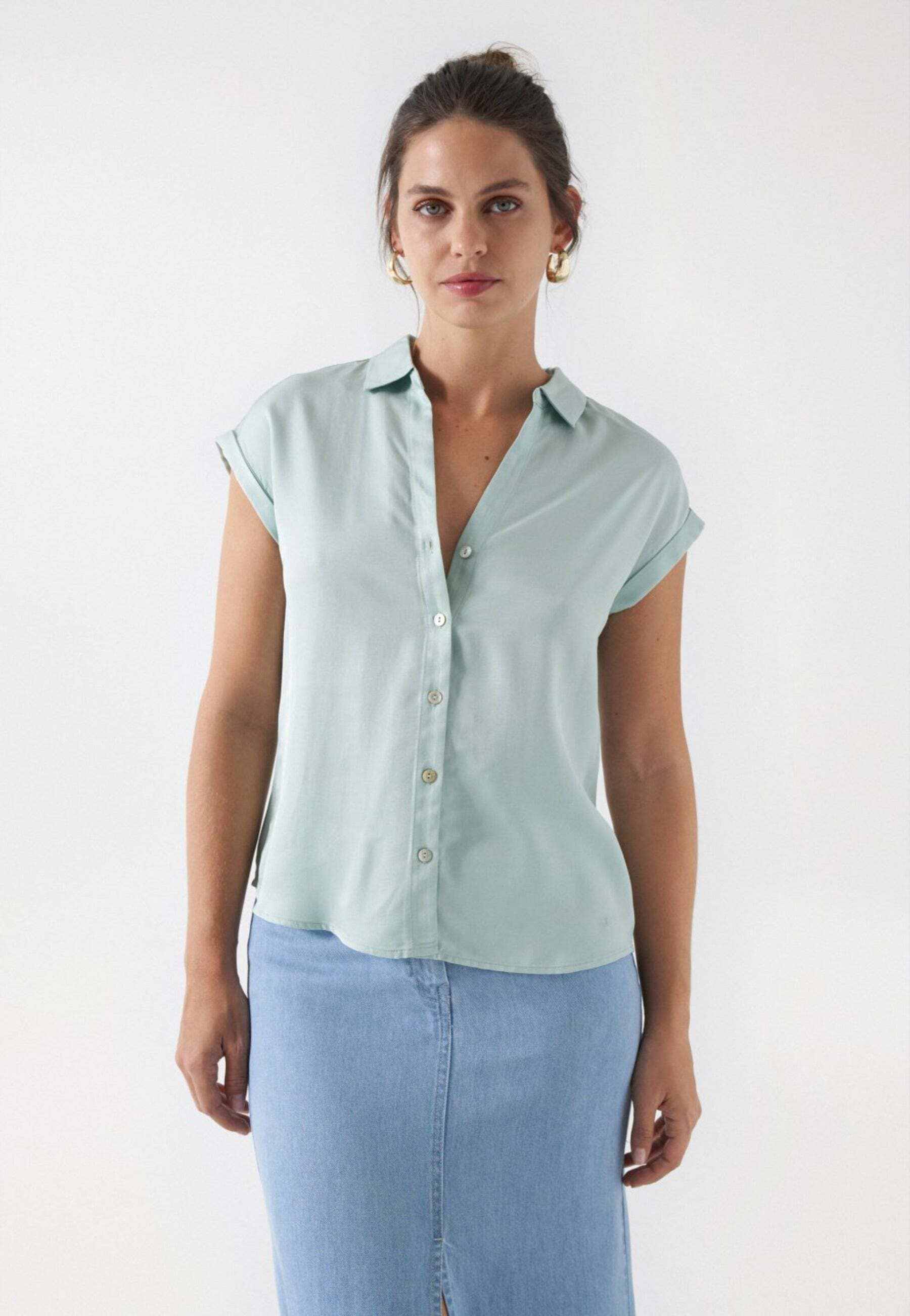 Salsa Tanktop »Salsa Jeans Tops Basic Sleeveless Shirt« Salsa Tanktop »Salsa Jeans Tops Basic Sleeveless Shirt« von Salsa