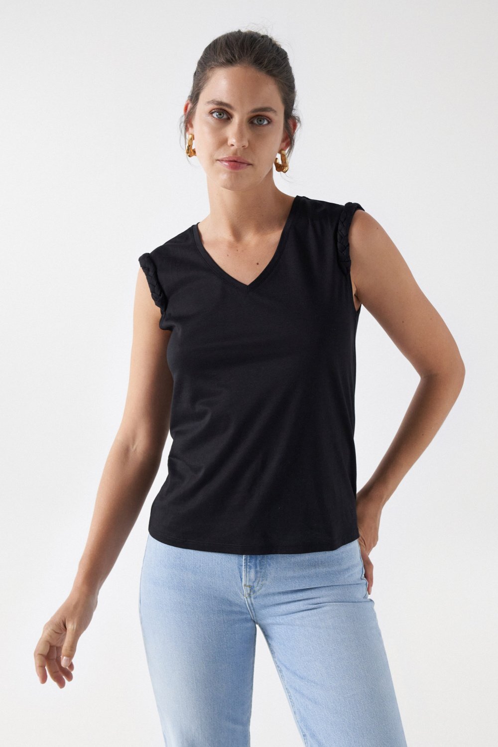 Salsa Tanktop »Salsa Jeans Tops Braided Detailed Top« Salsa Tanktop »Salsa Jeans Tops Braided Detailed Top« von Salsa