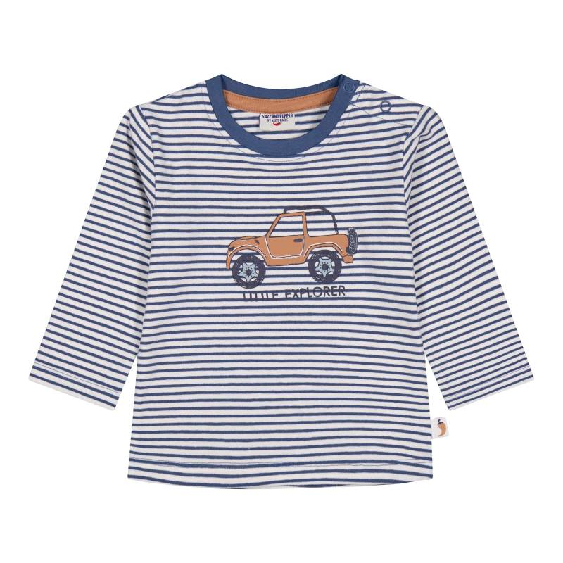 Shirt langarm Auto Ringel von Salt and Pepper