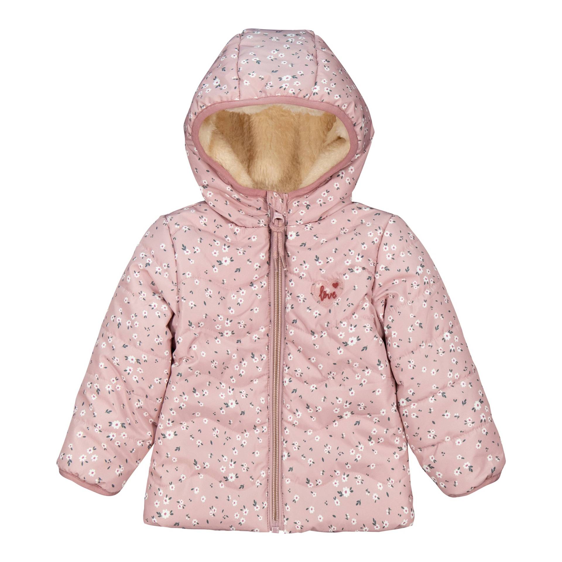 Steppjacke mit Kapuze Plüschfutter Blumen Steppjacke mit Kapuze Plüschfutter Blumen von Salt and Pepper