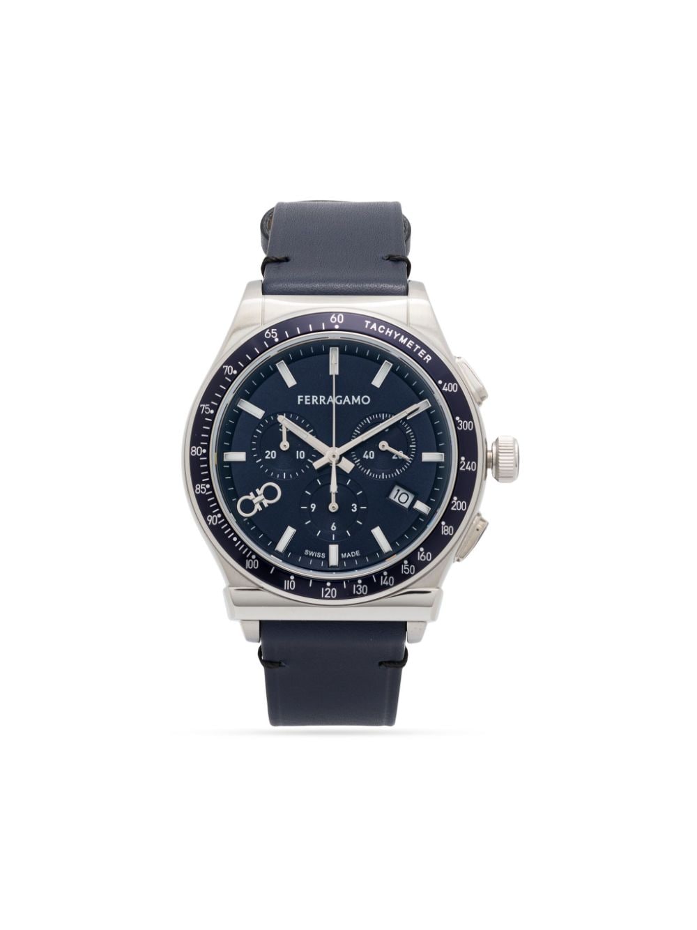 Ferragamo 1927 Chrono 40mm - Blue von Ferragamo