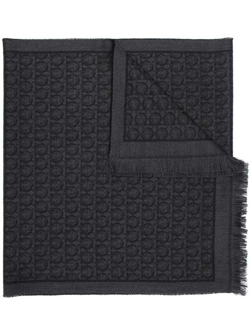 Ferragamo Gancini scarf - Black von Ferragamo