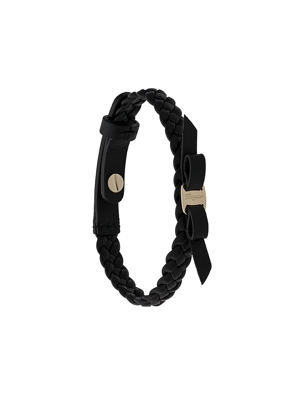 Ferragamo Vara Bow bracelet - Black von Ferragamo