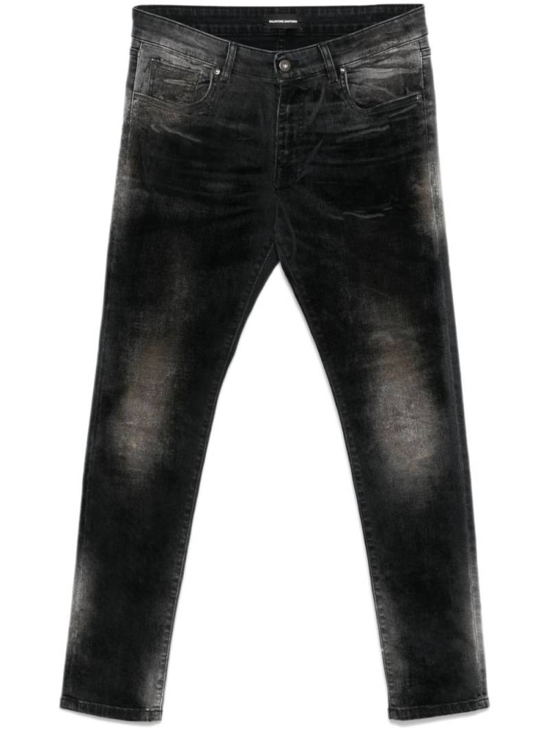 Salvatore Santoro faded jeans - Black von Salvatore Santoro