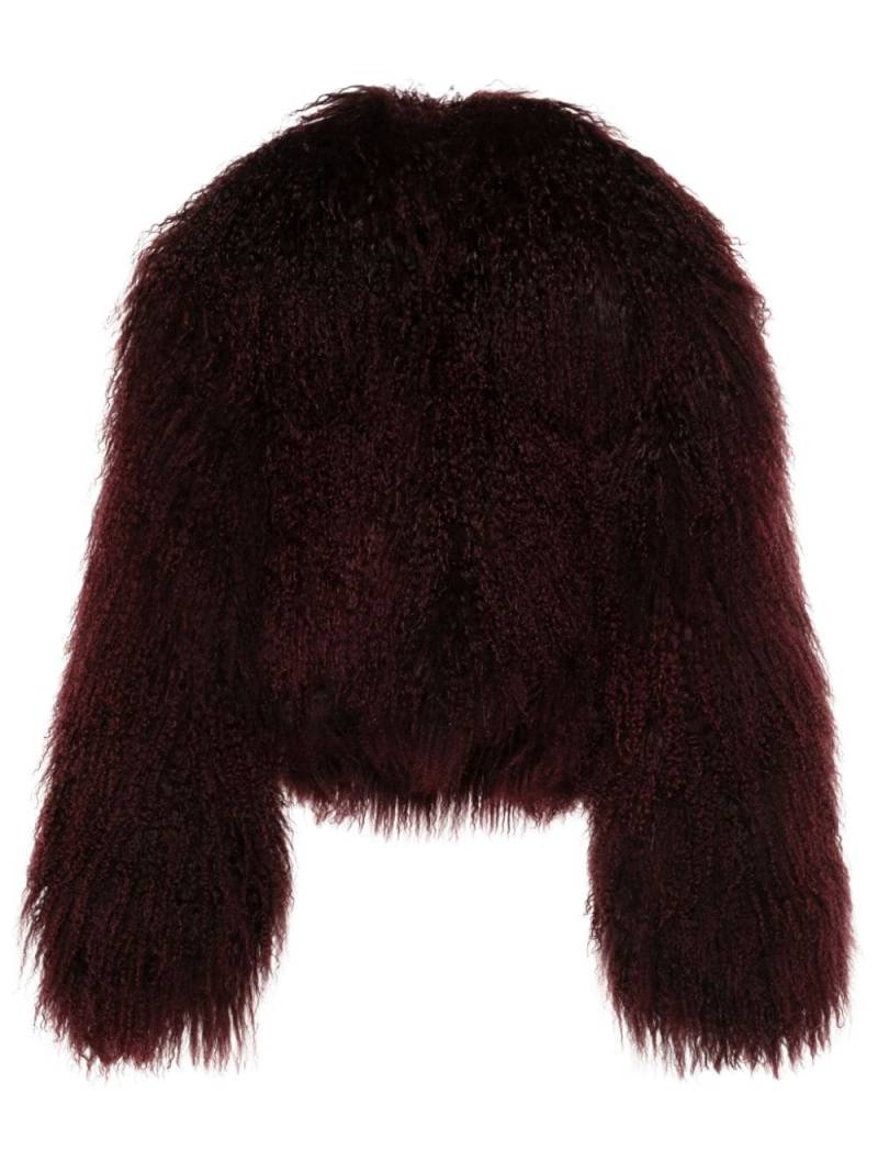 Salvatore Santoro fur jacket - Red von Salvatore Santoro