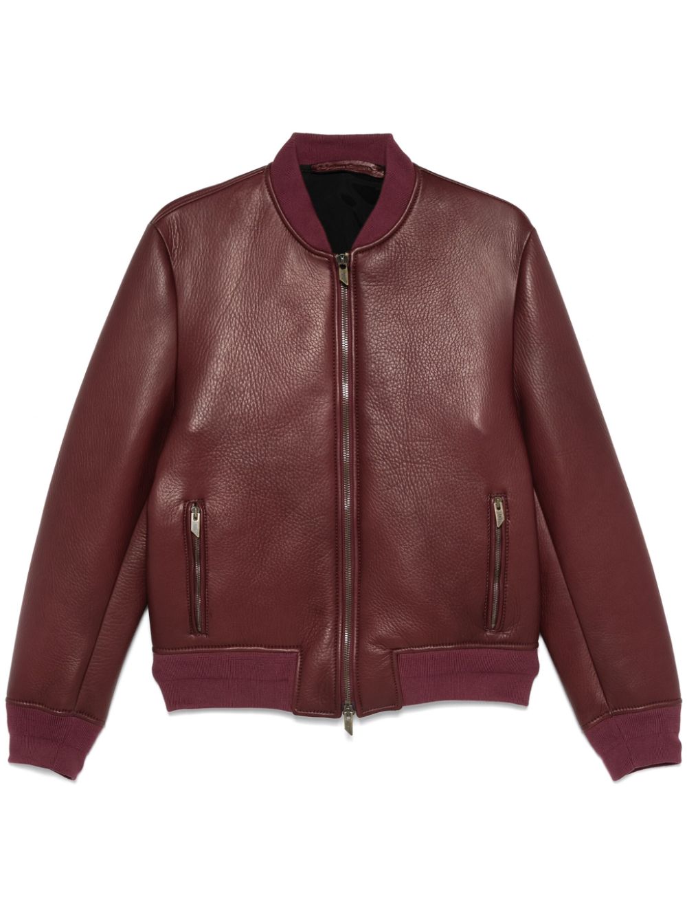 Salvatore Santoro leather jacket - Red von Salvatore Santoro