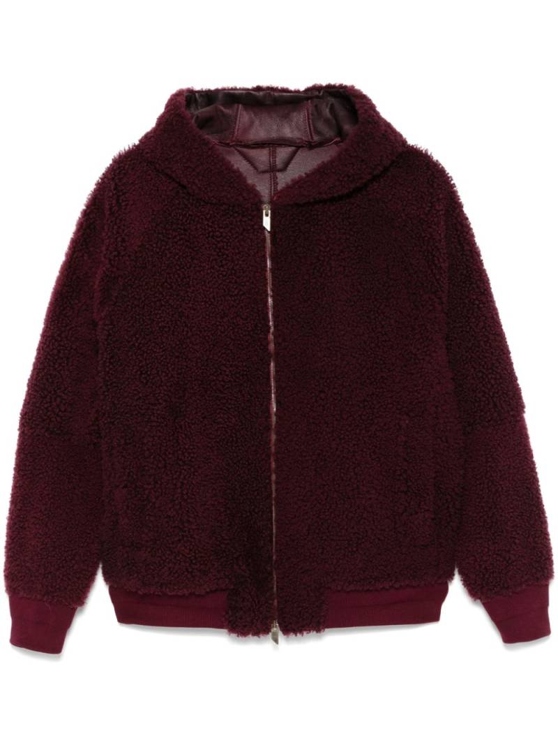 Salvatore Santoro shearling jacket - Red von Salvatore Santoro