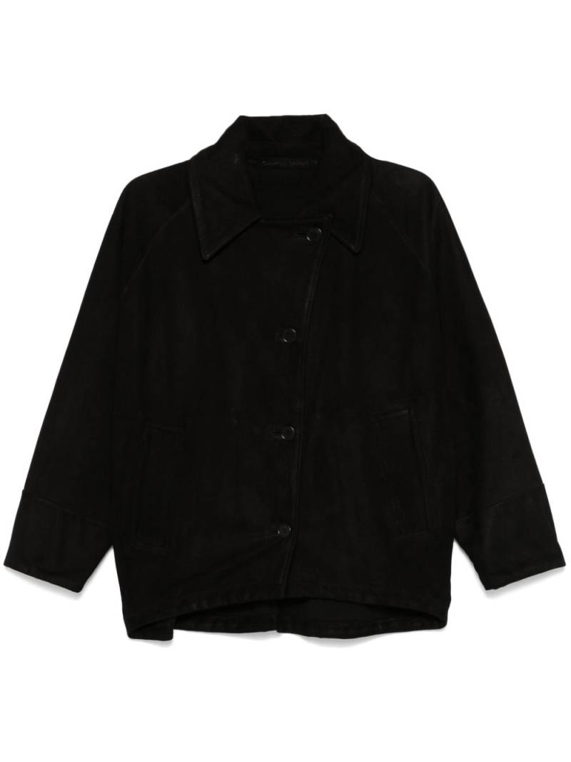 Salvatore Santoro suede jacket - Black von Salvatore Santoro