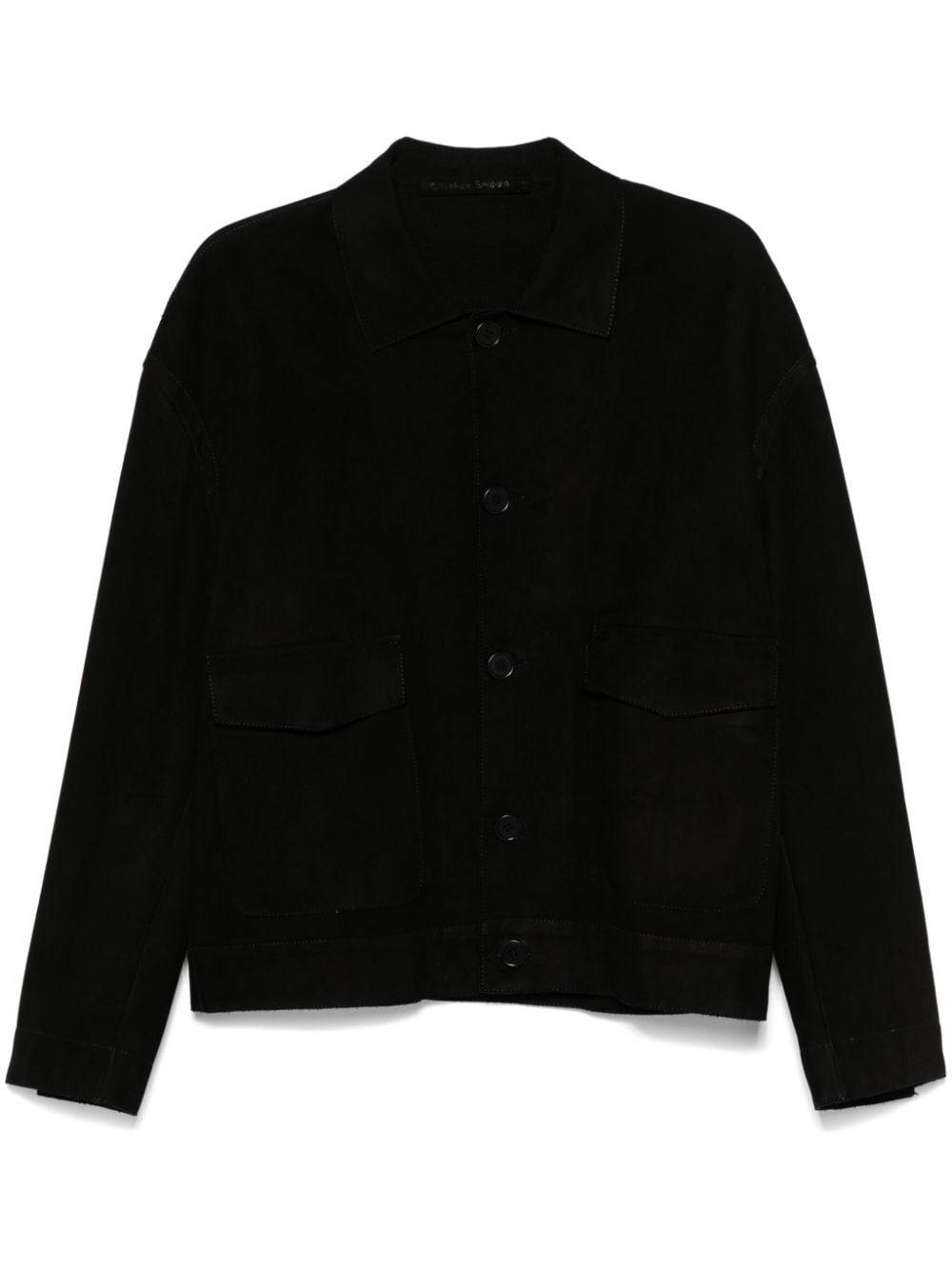 Salvatore Santoro suede jacket - Black von Salvatore Santoro