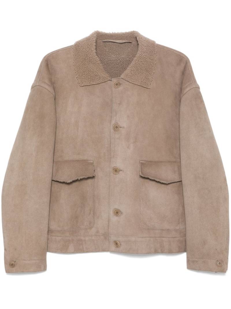 Salvatore Santoro suede jacket - Brown von Salvatore Santoro