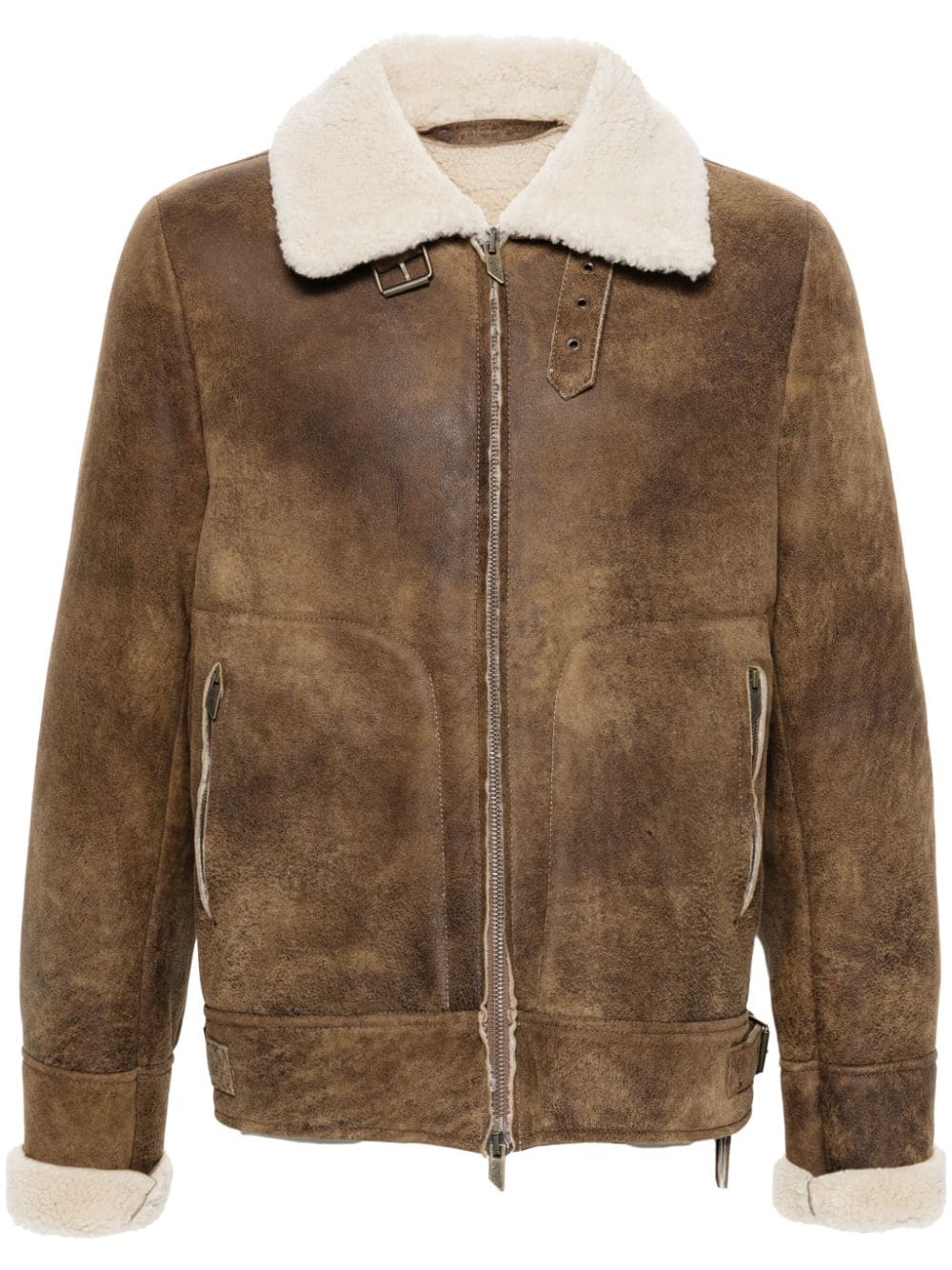 Salvatore Santoro suede jacket - Brown von Salvatore Santoro