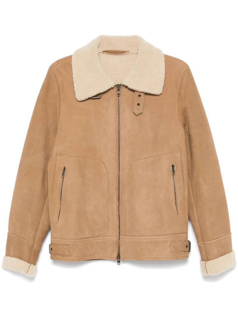 Salvatore Santoro suede jacket - Brown von Salvatore Santoro