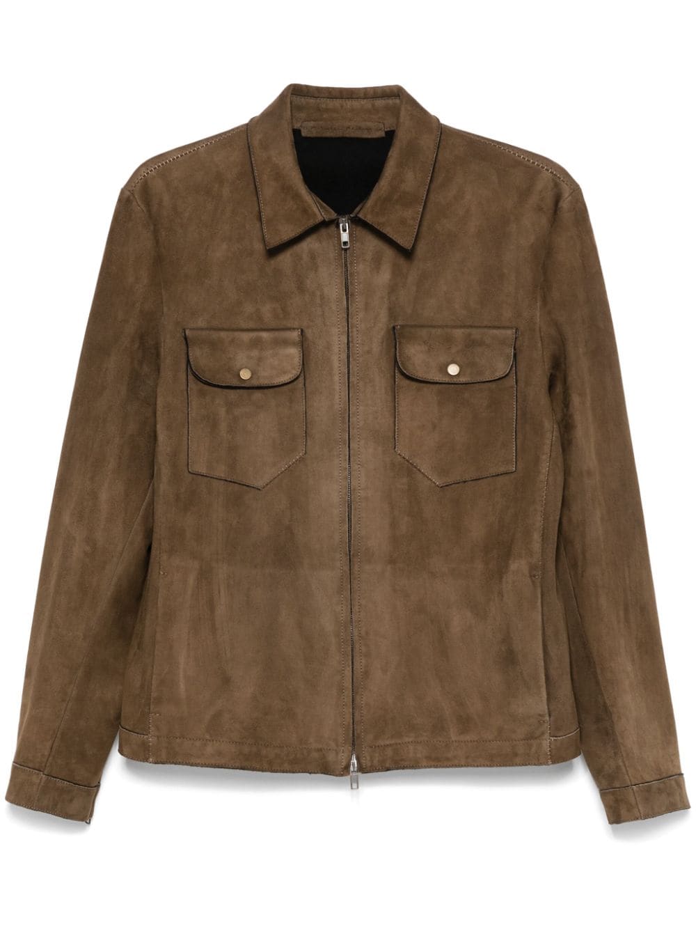 Salvatore Santoro suede jacket - Brown von Salvatore Santoro